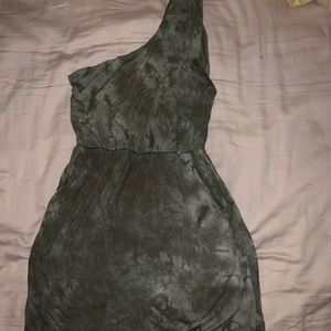 XXI Green Tie-dye dress